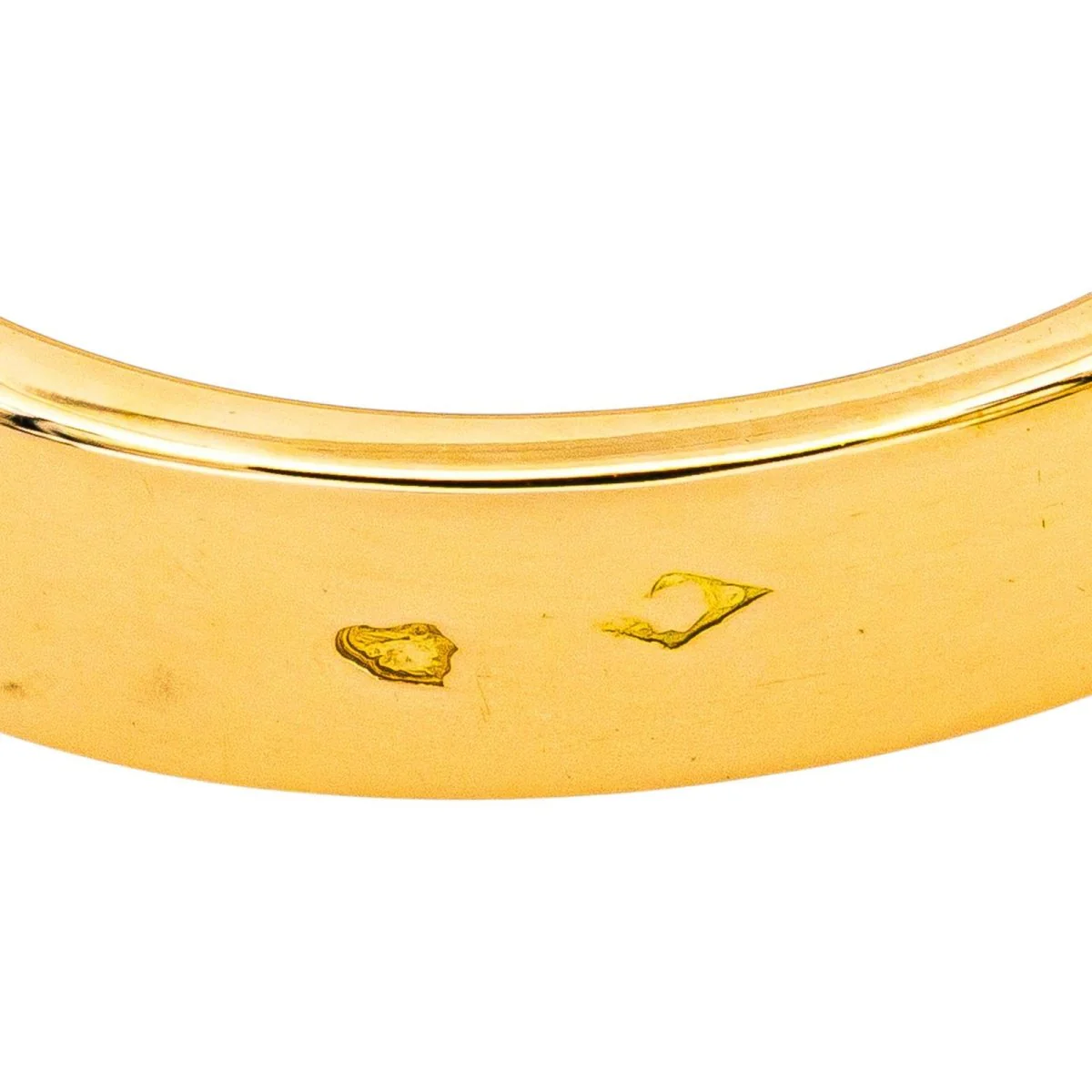 Bague Marquise en or jaune et diamants - Image 7