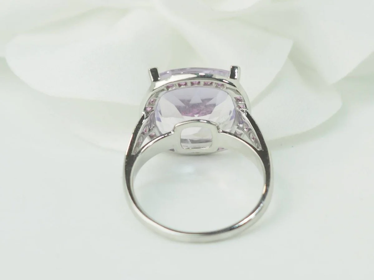 Bague Mauboussin "Couleur d'Amour" en or blanc et Améthyste - Image 10