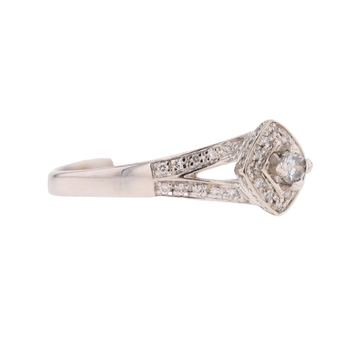 Bague MAUBOUSSIN "Love My Love" en or blanc et diamants - Image 5