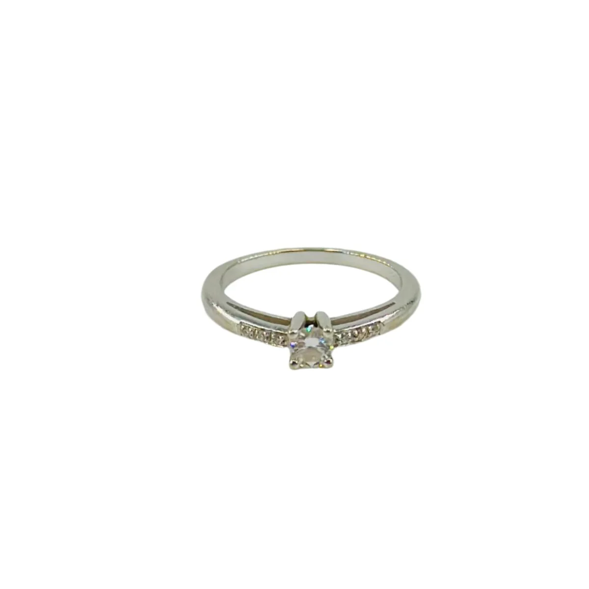 Bague Solitaire MAUBOUSSIN en or blanc