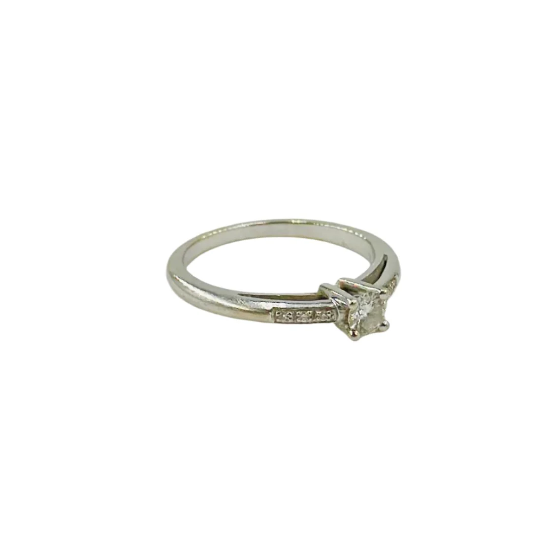 Bague Solitaire MAUBOUSSIN en or blanc - Image 3