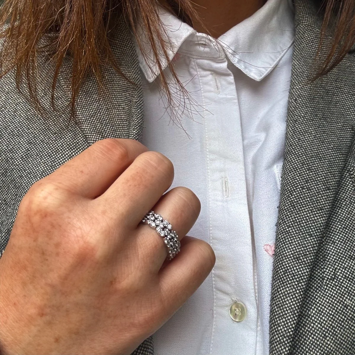 Bague MAUBOUSSIN Je le veux en or gris et diamants - Image 2