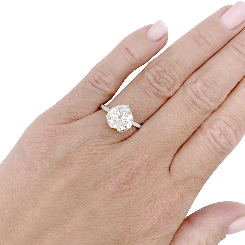 Bague MELLERIO en platine et diamant - Image 7