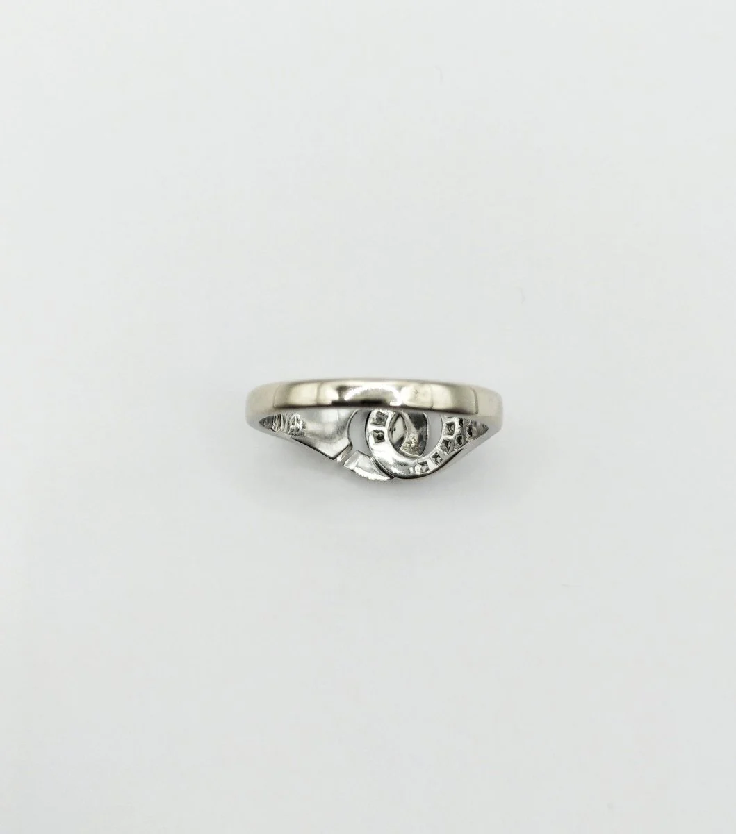 Bague DINH VAN "Menottes R8" en or blanc et diamants - Image 5