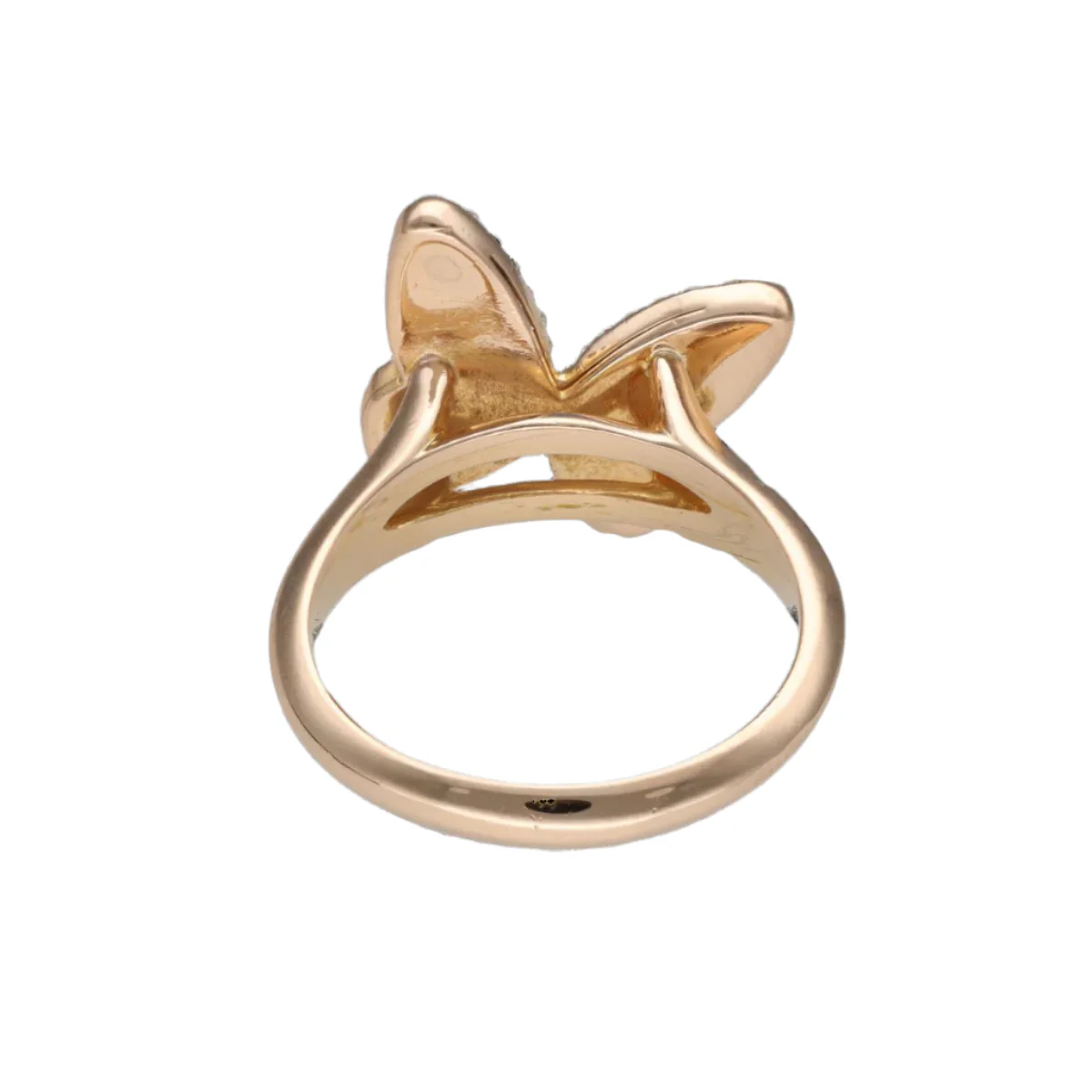 Bague MESSIKA "Butterfly" en or rose et diamants - Image 4
