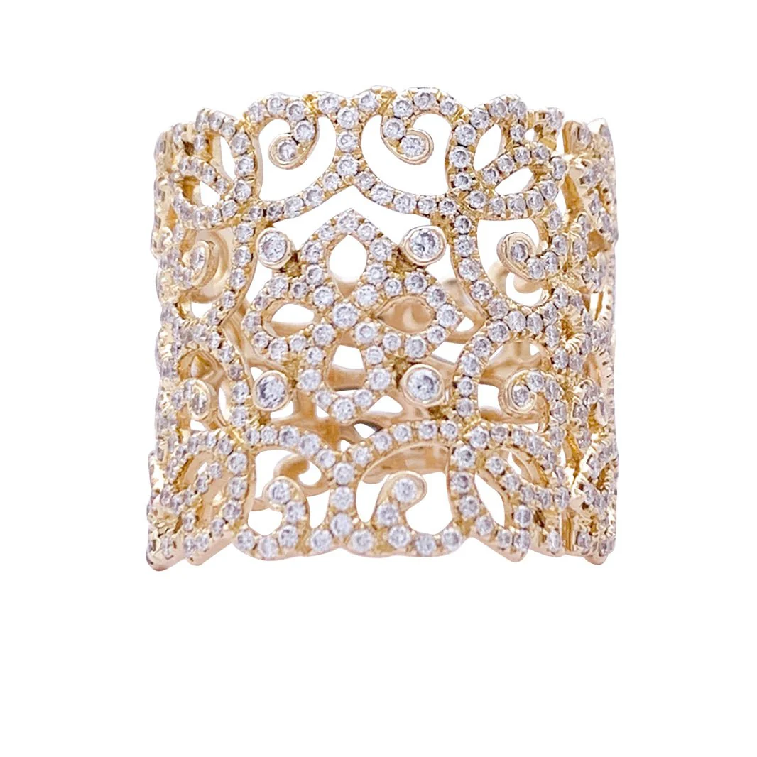Bague MESSIKA "Eden", en or rose et diamants