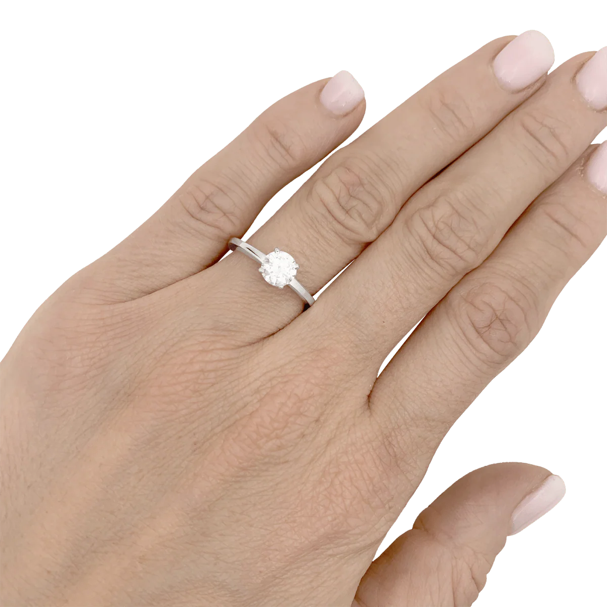 Bague MESSIKA, "Emotion", diamant, or blanc. - Image 6