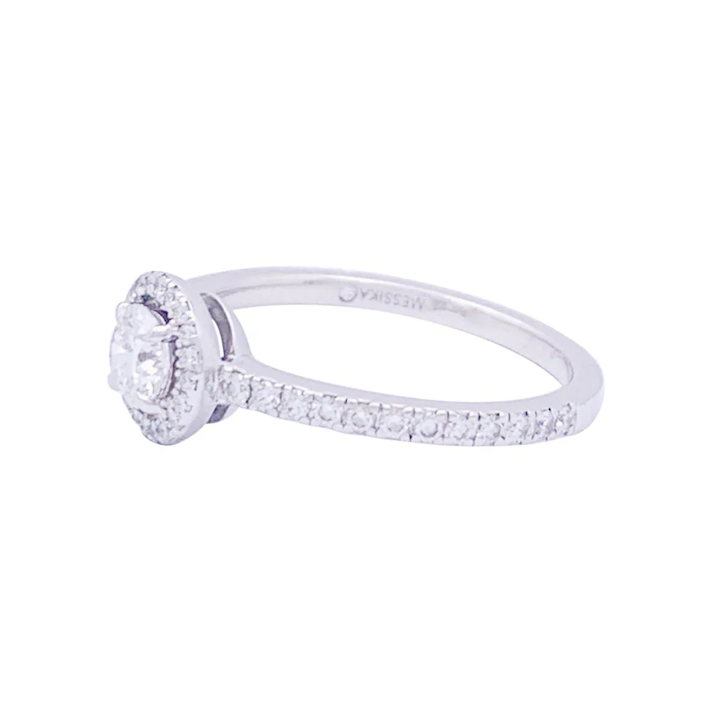 Bague MESSIKA "Joy" en or blanc et diamants - Image 5