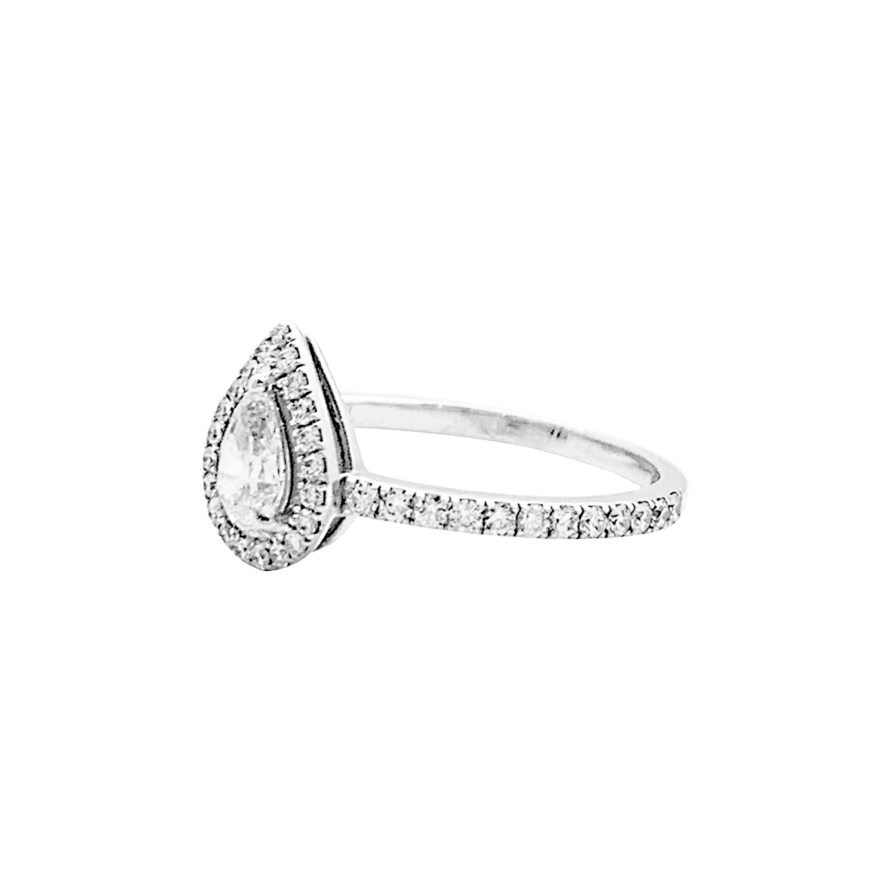 Bague Pavée MESSIKA "M-Love" en or blanc et diamants - Image 3