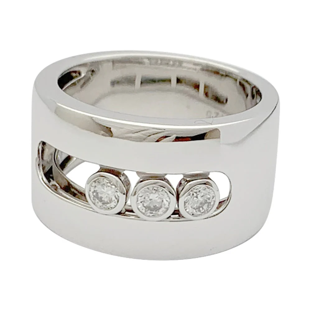 Bague Messika, "Move", or blanc, diamants - Image 5