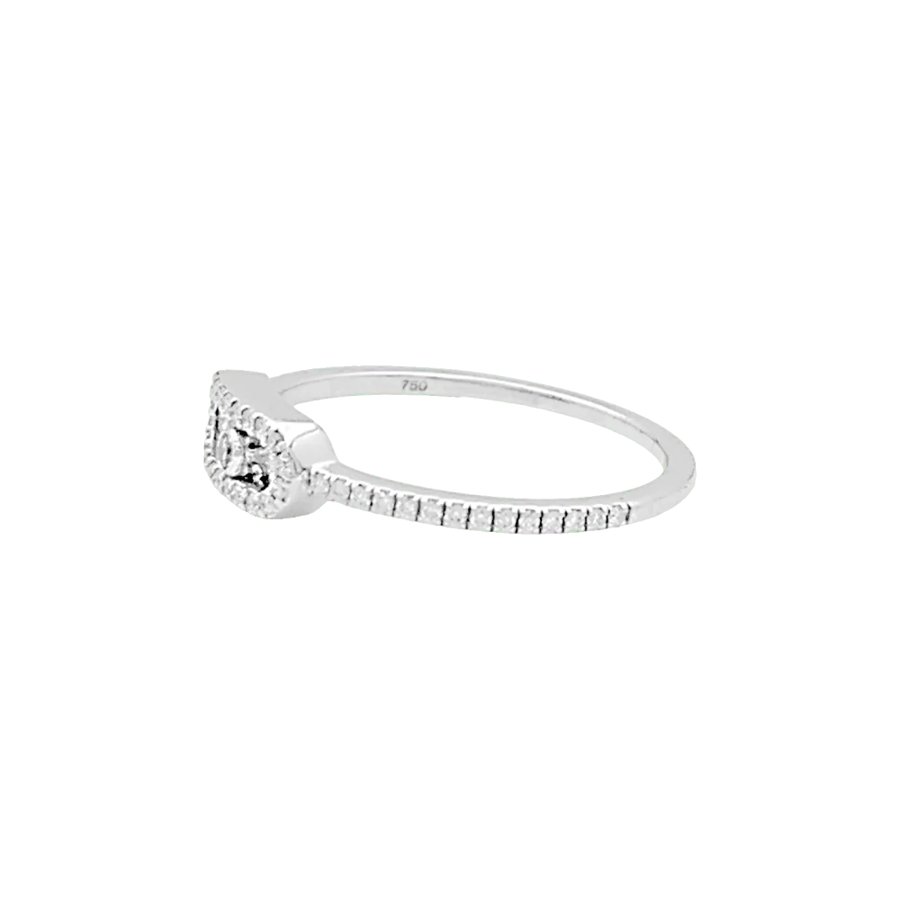 Bague MESSIKA "Move Uno" en or blanc et diamants - Image 5