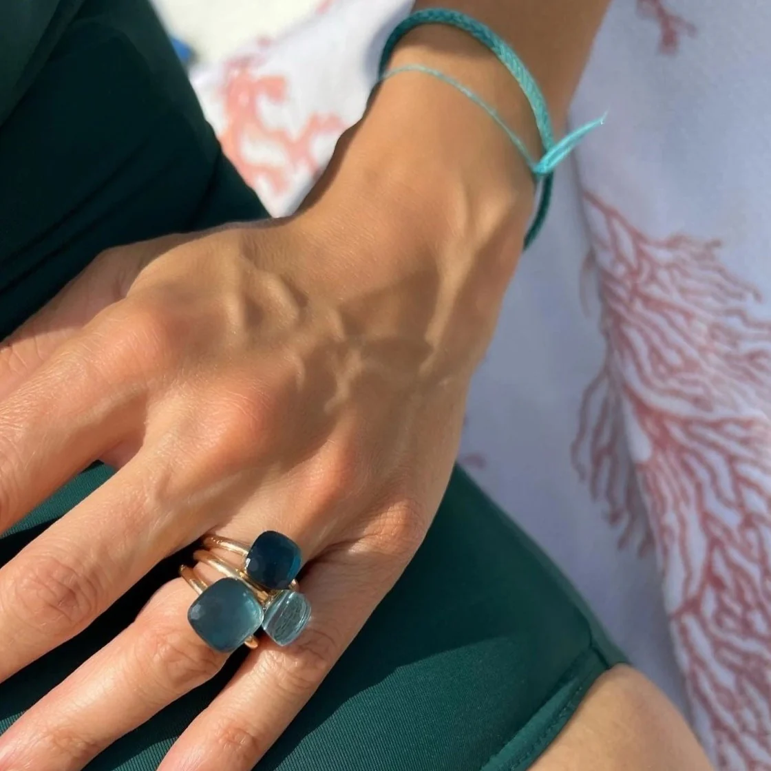 Bague nudo XL en topaze bleue london blue - Image 2