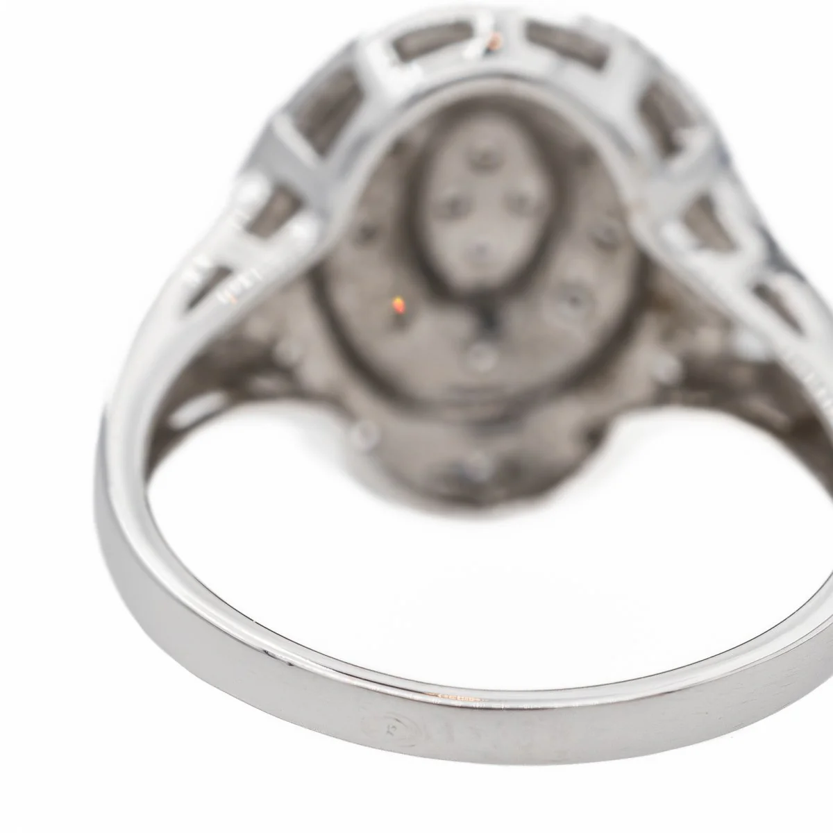 Bague Or blanc Diamant - Image 6