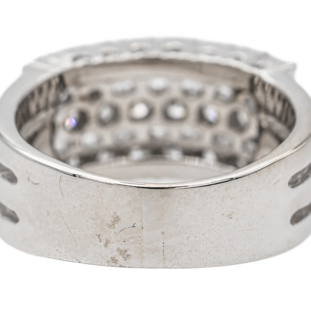Bague Or blanc Diamant - Image 6