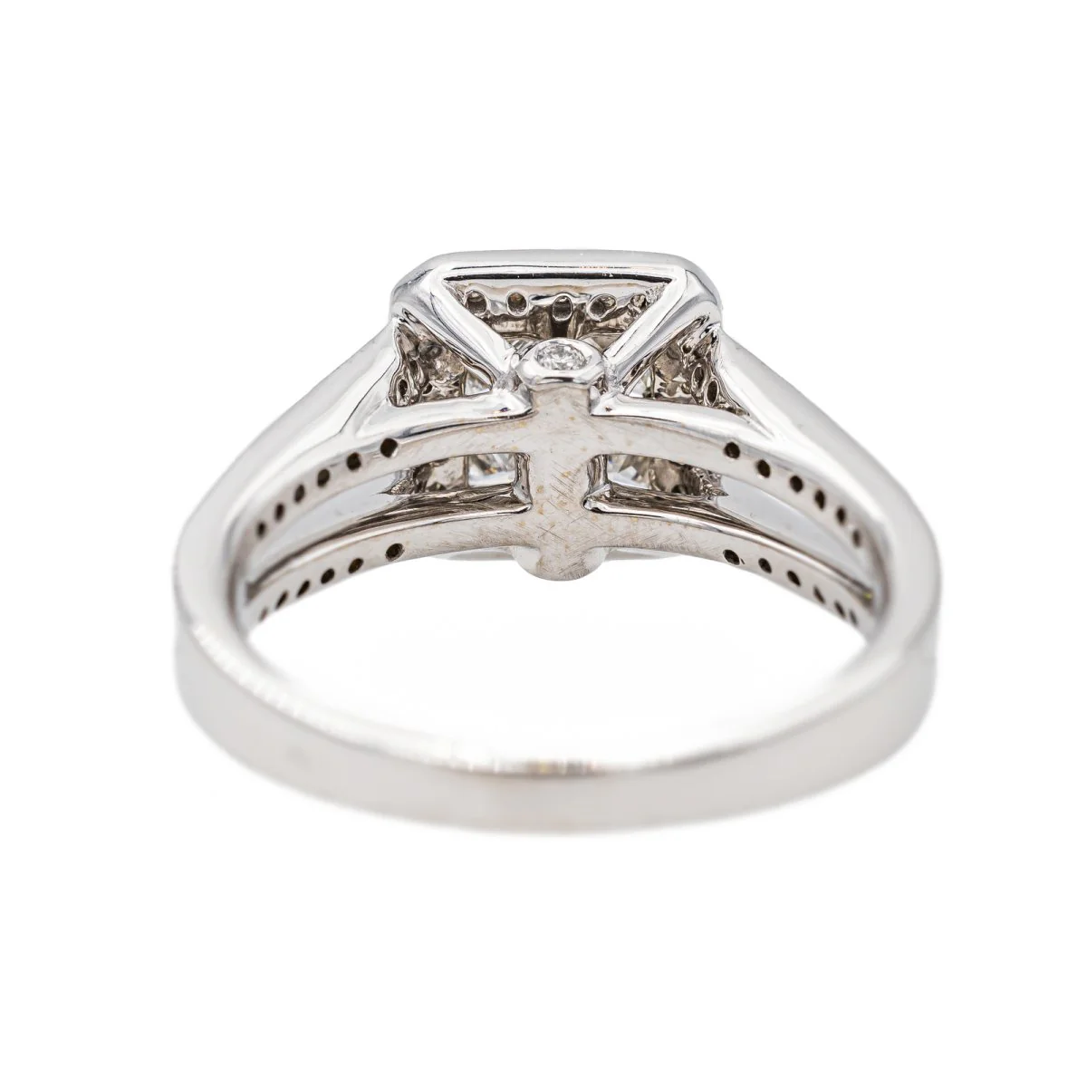Bague Or blanc Diamant - Image 6