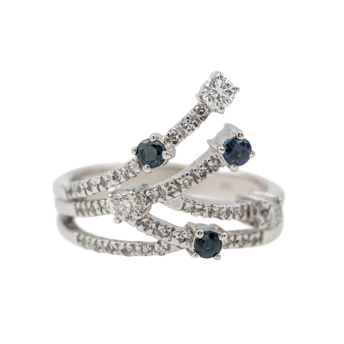 Bague Or blanc Diamant