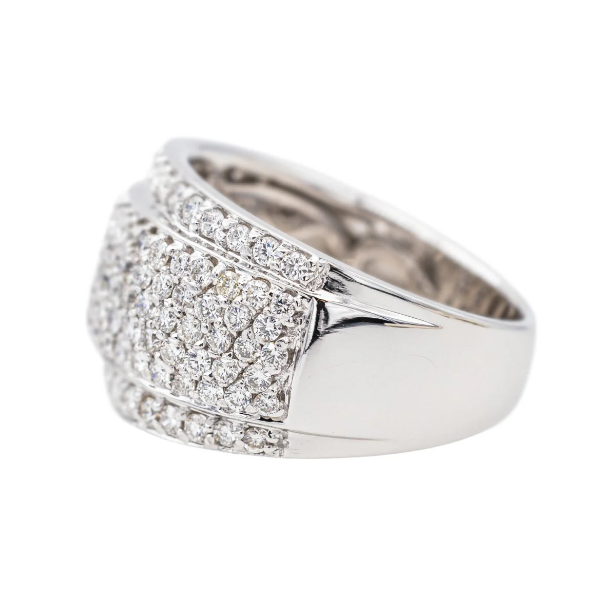 Bague Or blanc Diamant - Image 4