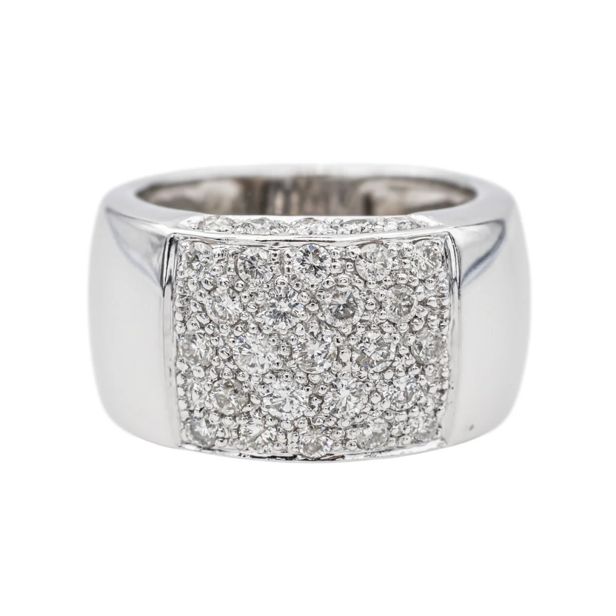 Bague Diamant Or Blanc