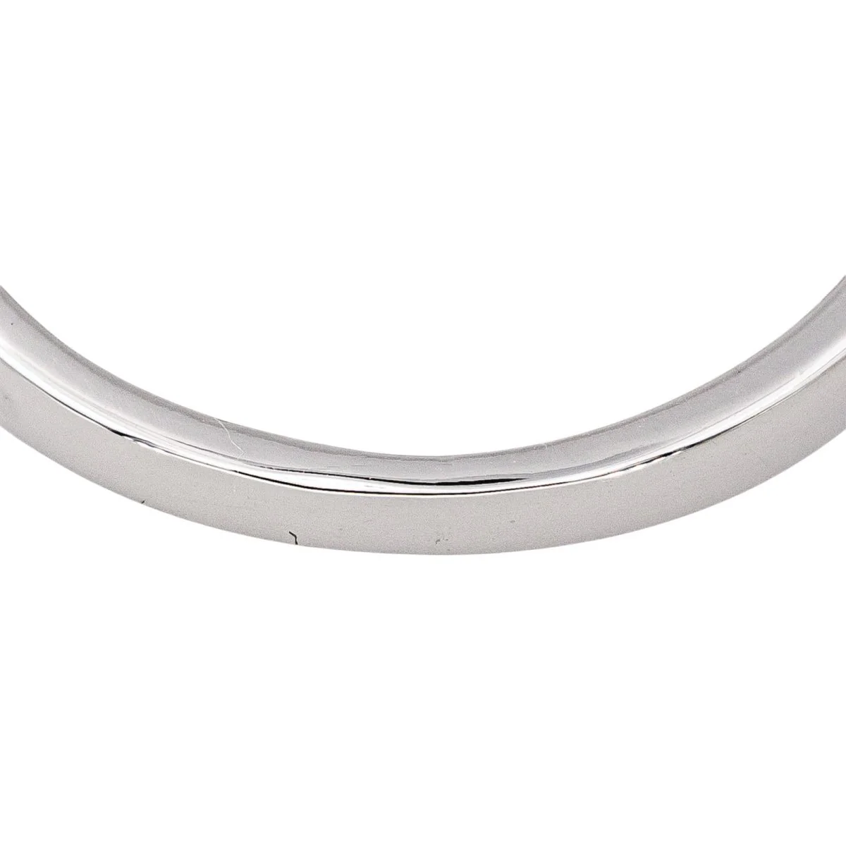 Bague Solitaire en or blanc et diamants - Image 7