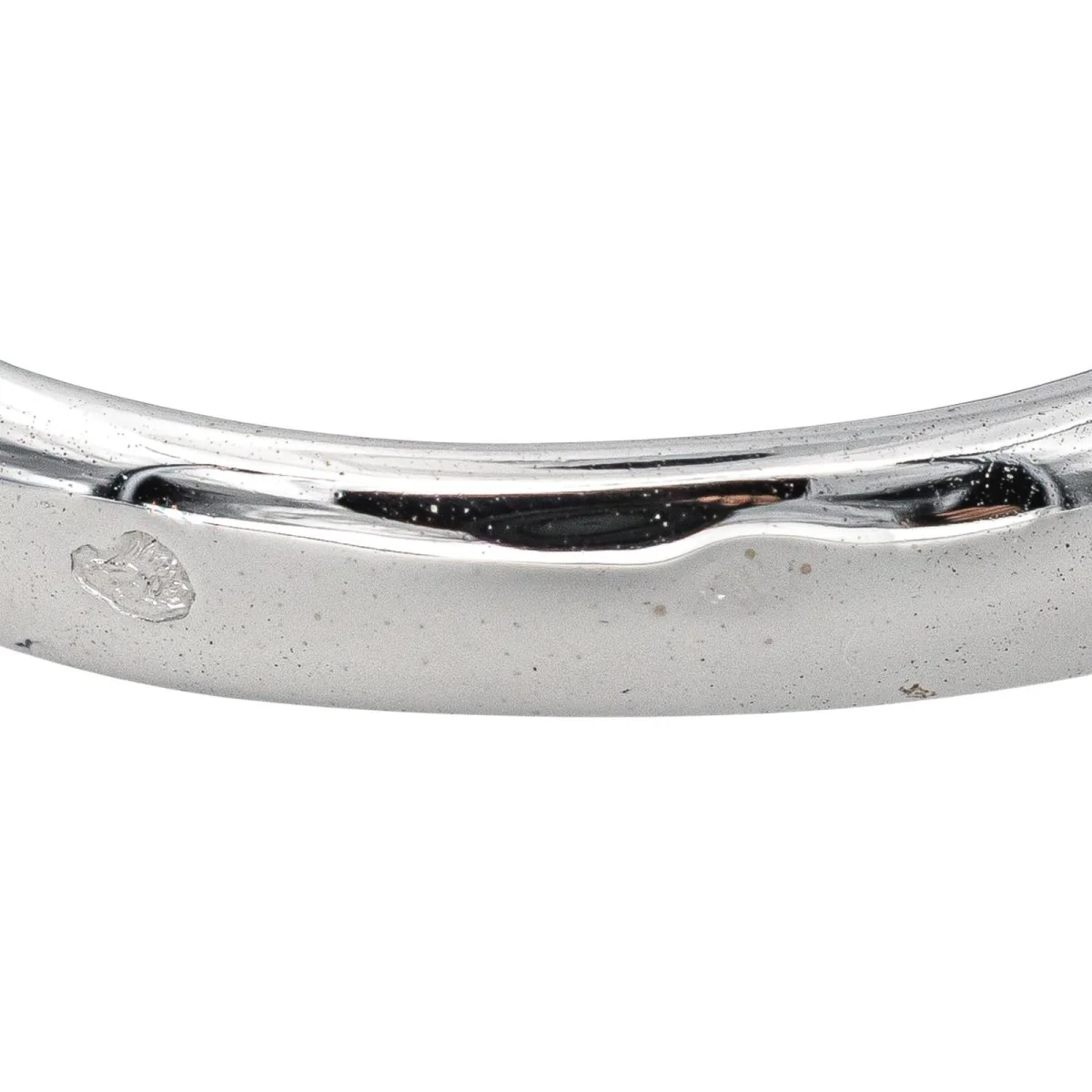 Bague Jonc en or blanc et diamants - Image 7