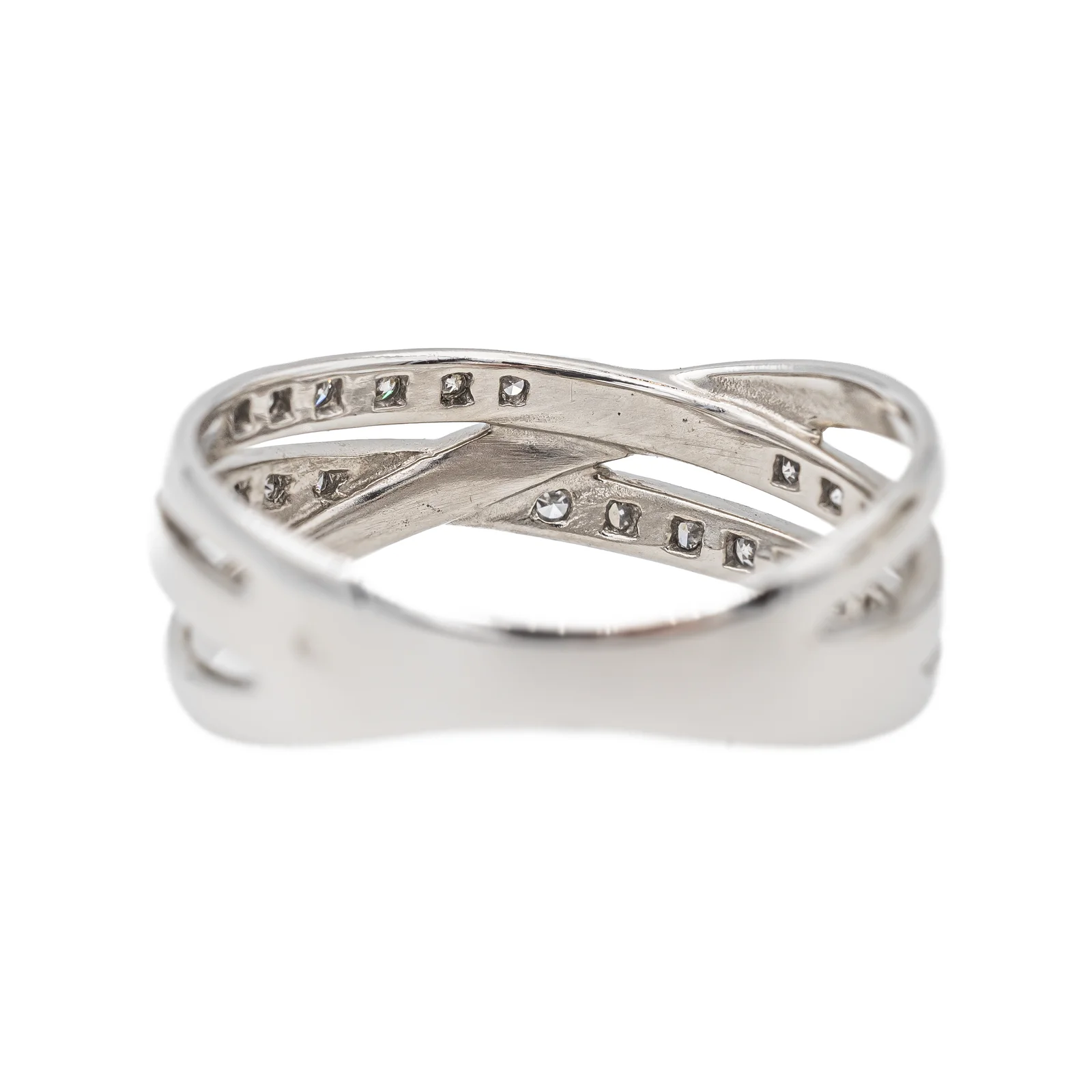 Bague Or blanc Diamant - Image 5