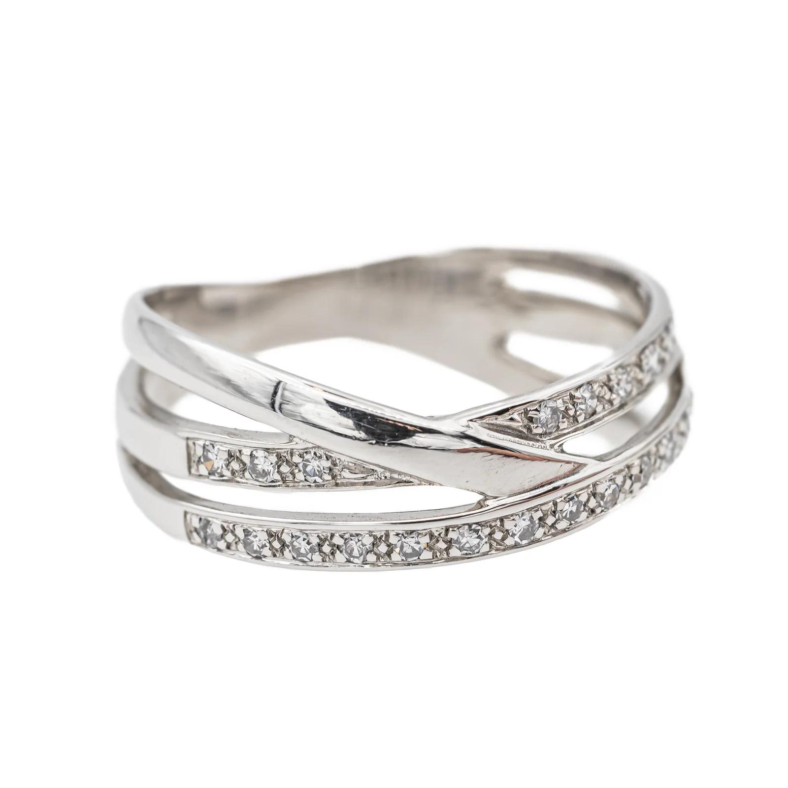 Bague Or blanc Diamant - Image 7