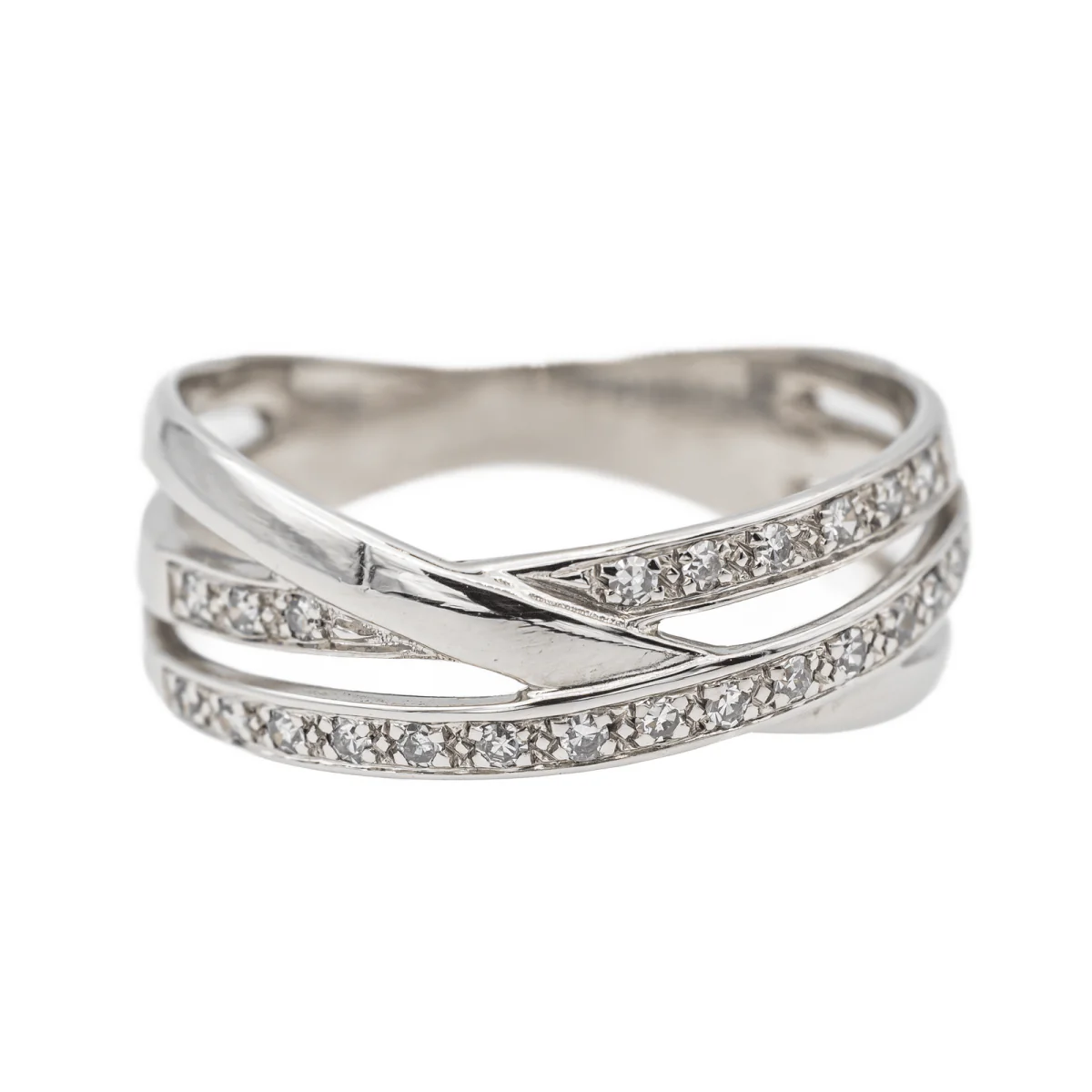 Bague Or blanc Diamant - Image 8