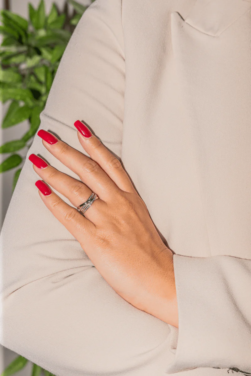 Bague Or blanc Diamant - Image 9
