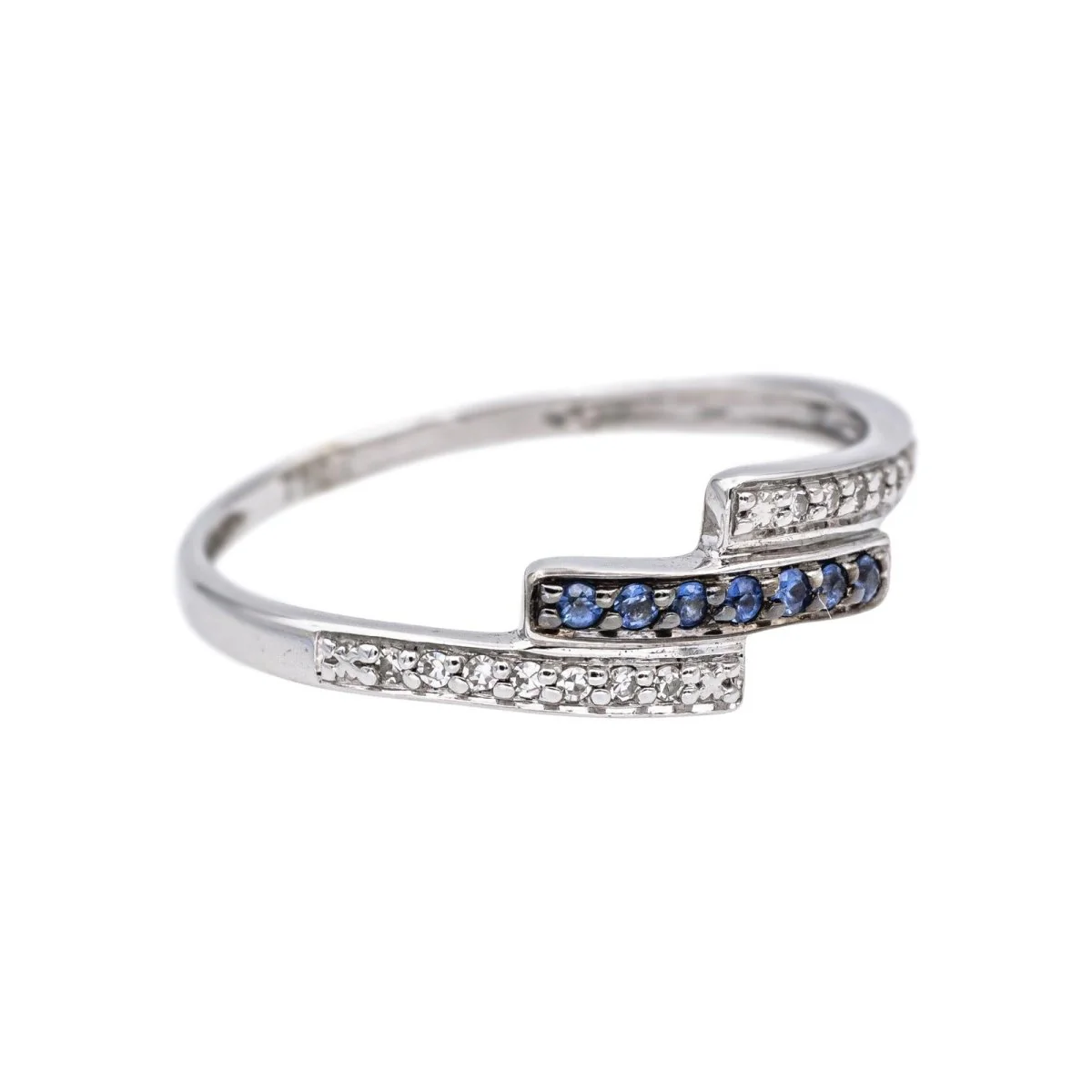 Bague  Or blanc Diamant - Image 13