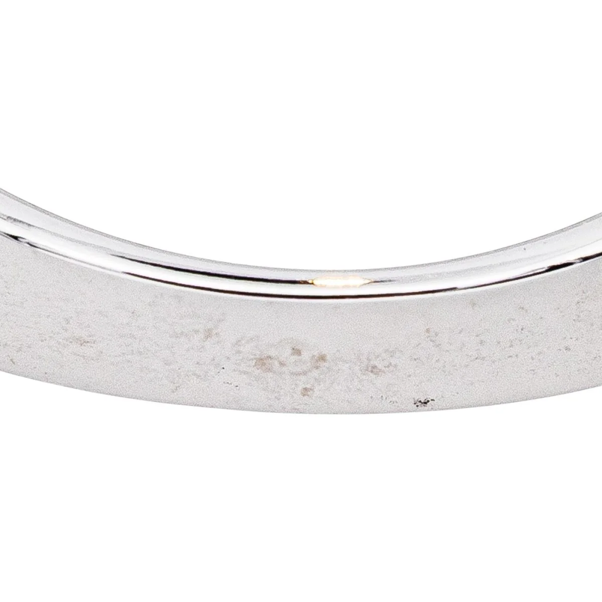 Bague Pavée en or blanc et diamants - Image 7
