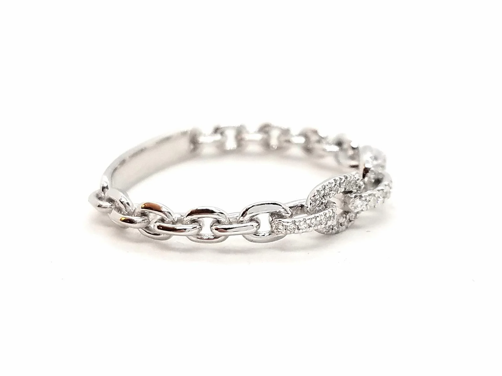 Bague Or blanc Diamant - Image 10