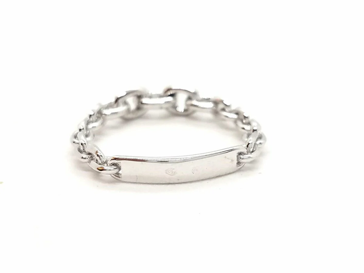 Bague Or blanc Diamant - Image 7