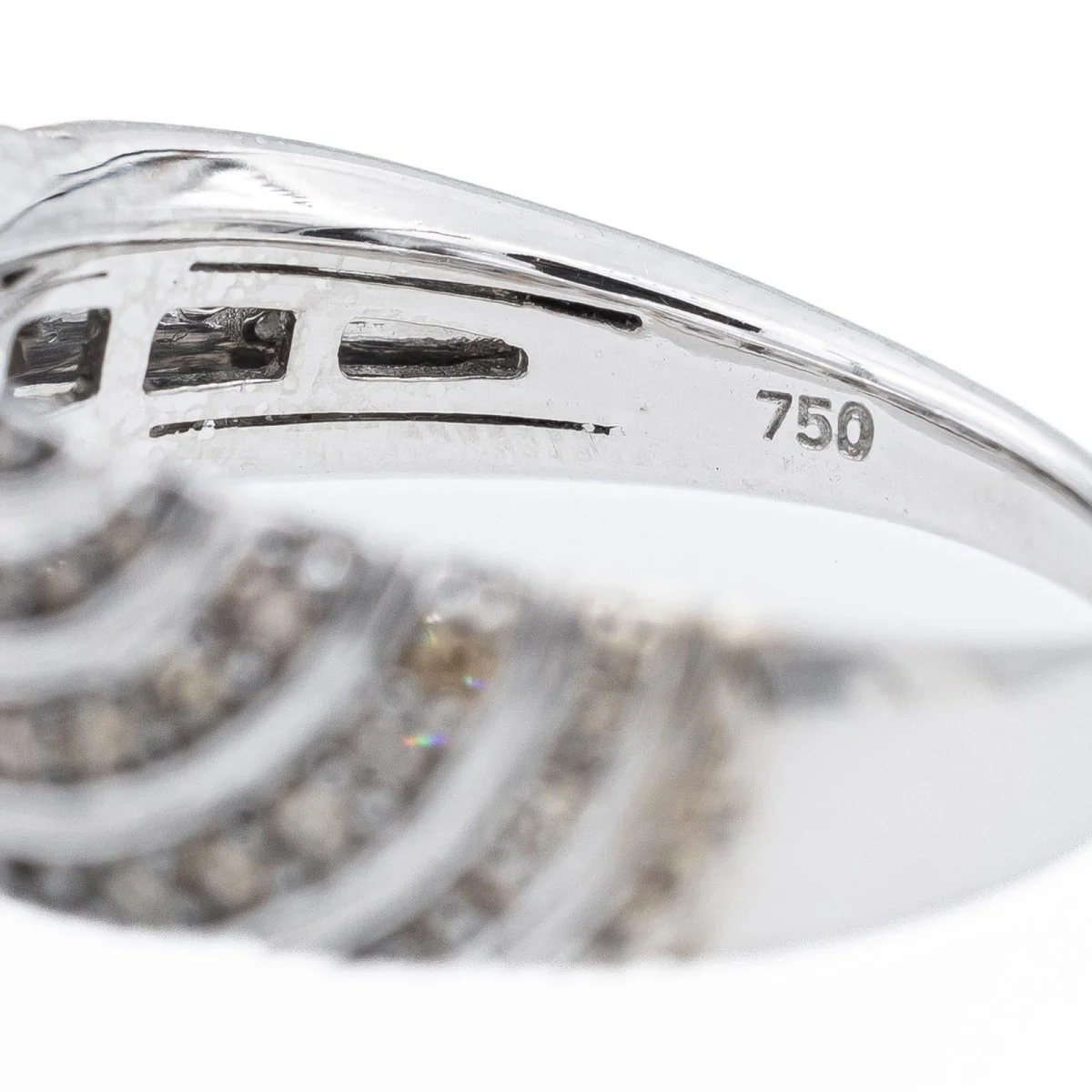 Bague Or blanc Diamant - Image 5