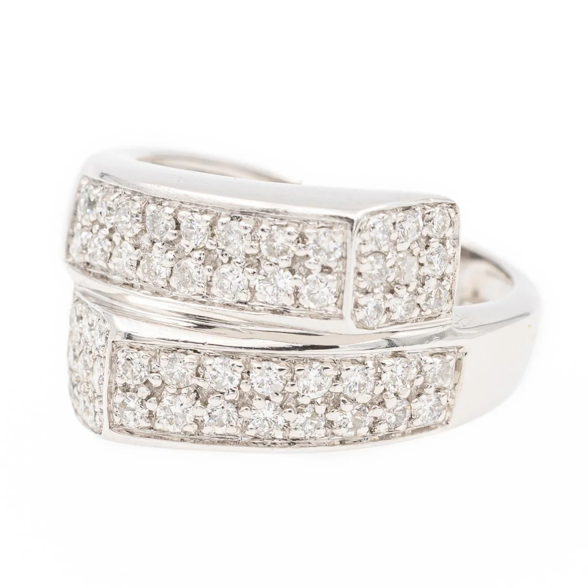 Bague Or blanc Diamant - Image 3