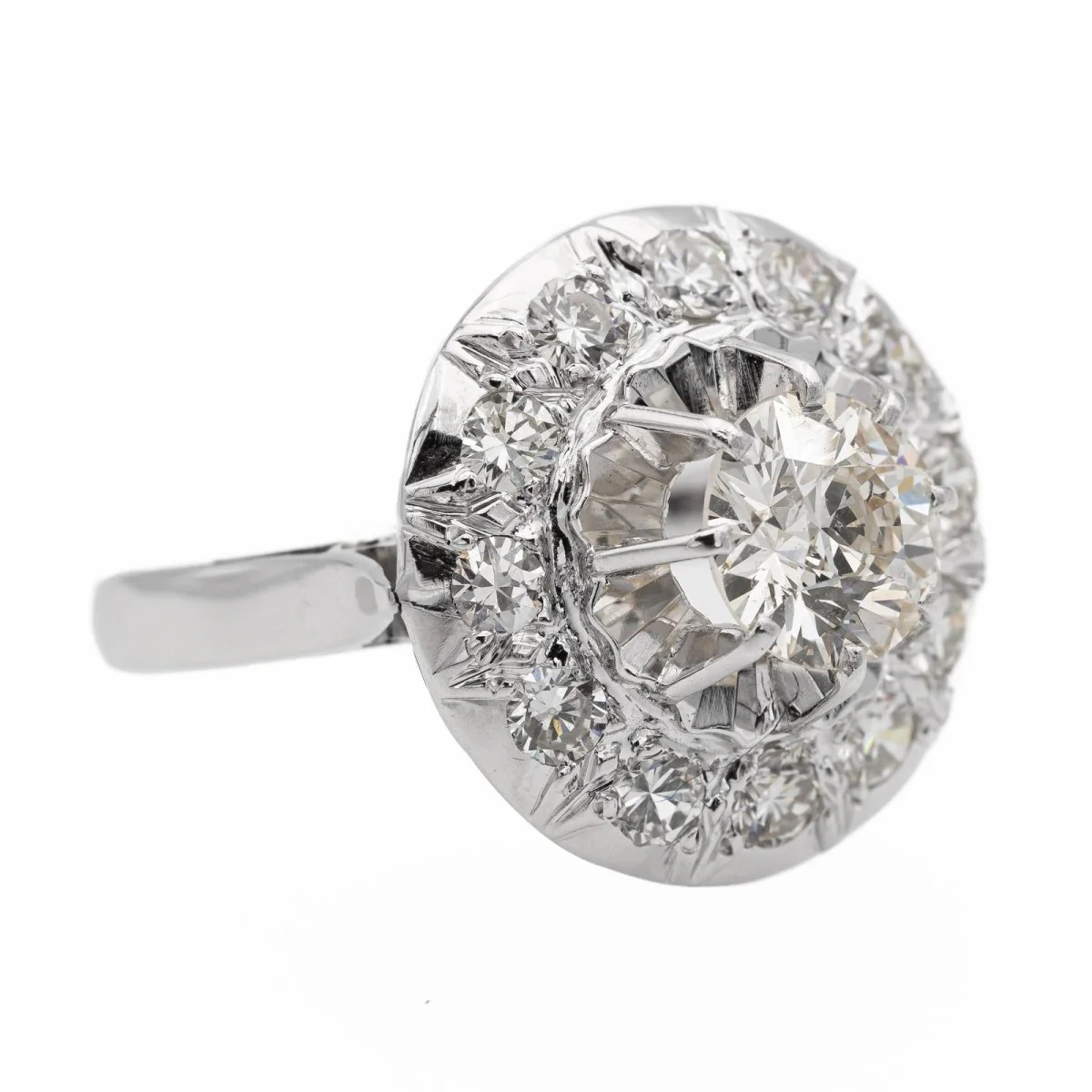 Bague or blanc Diamant - Image 7