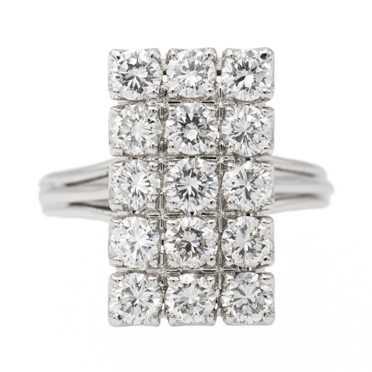 Bague Or blanc Diamant