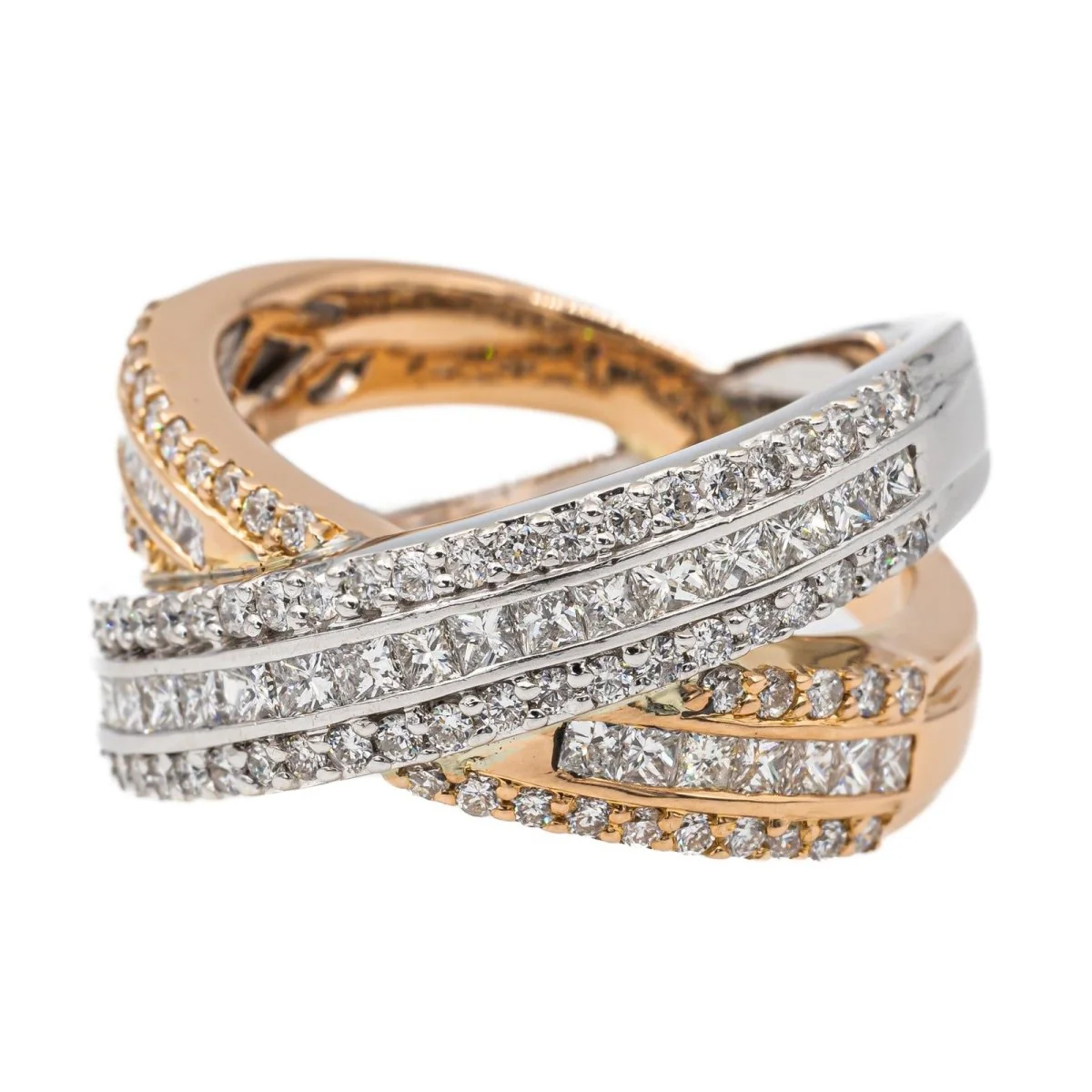 Bague Or blanc Diamant - Image 3