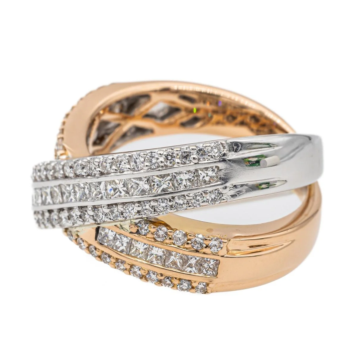 Bague Or blanc Diamant - Image 4