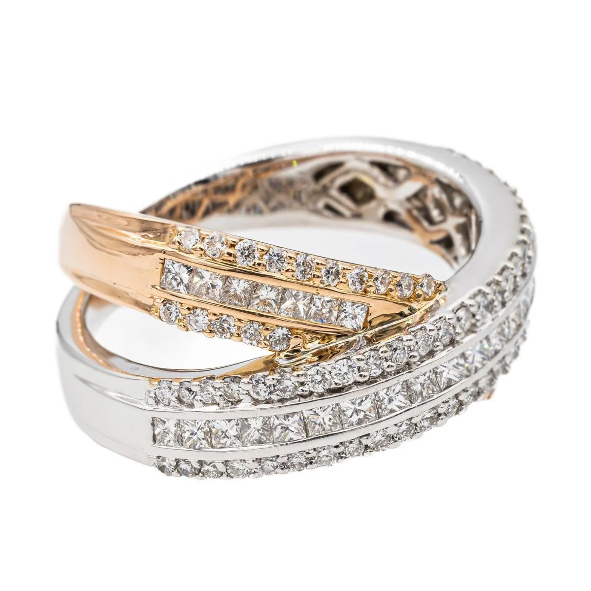 Bague Or blanc Diamant - Image 7