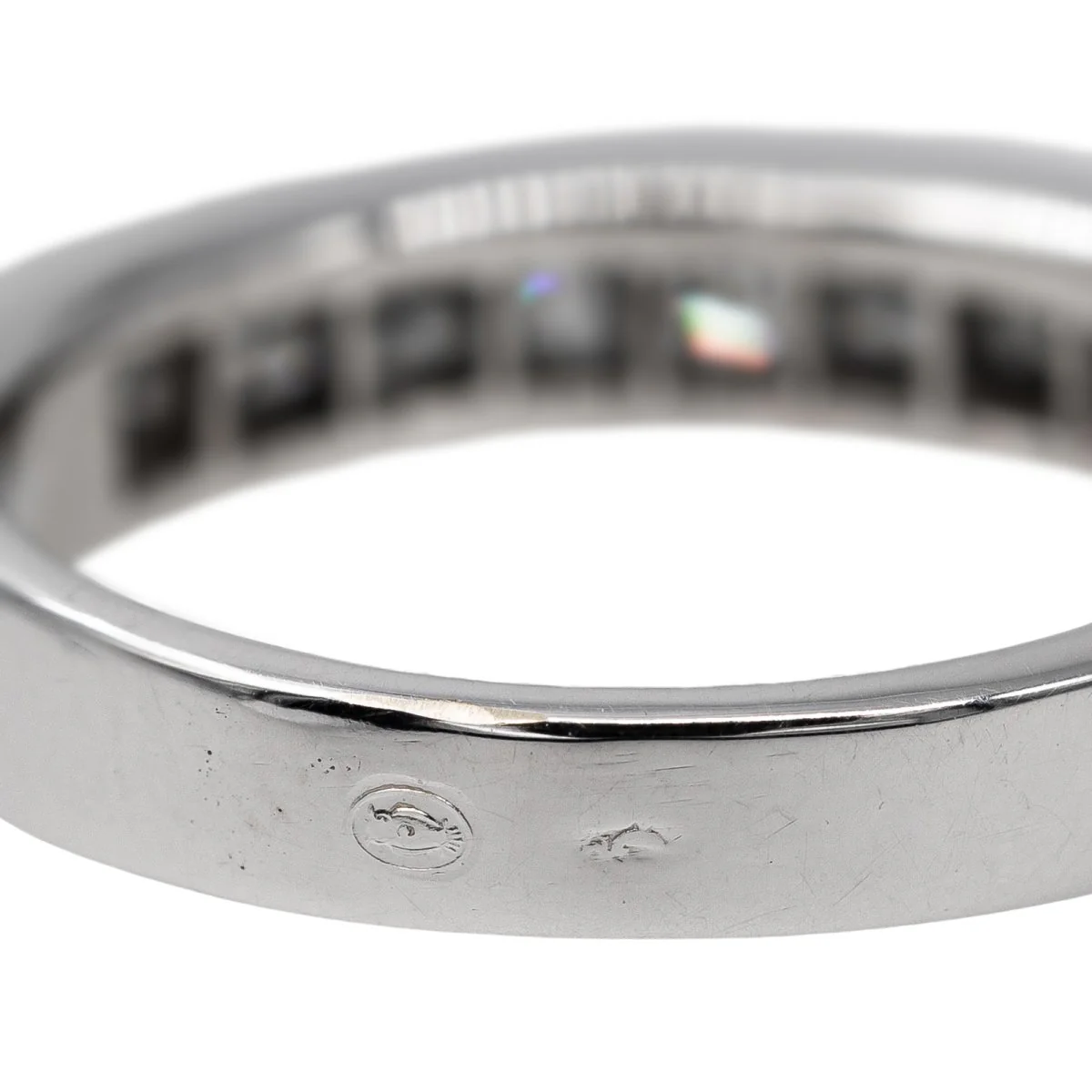 Bague Or blanc Diamant - Image 6