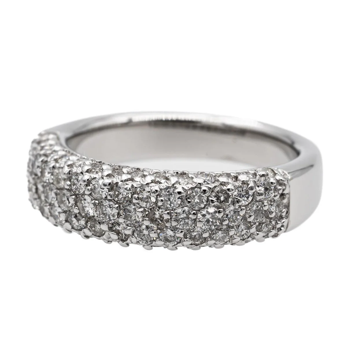 Bague Or blanc Diamant - Image 3