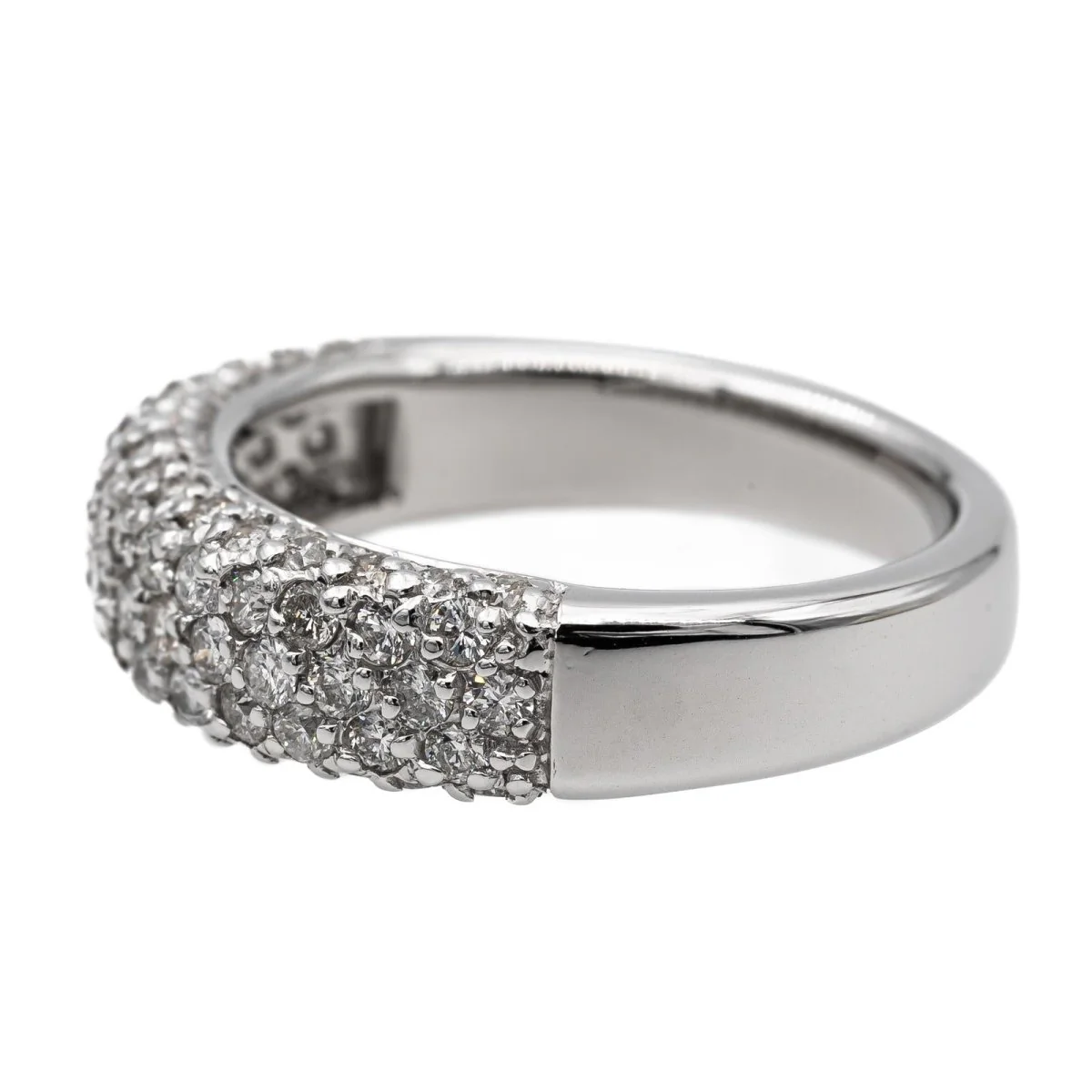 Bague Or blanc Diamant - Image 4