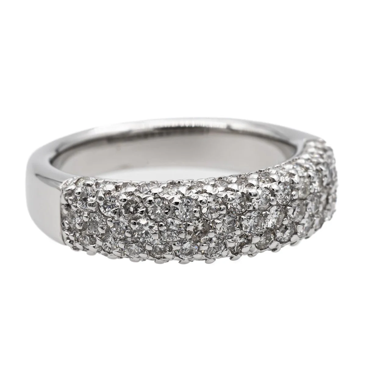 Bague Or blanc Diamant - Image 7