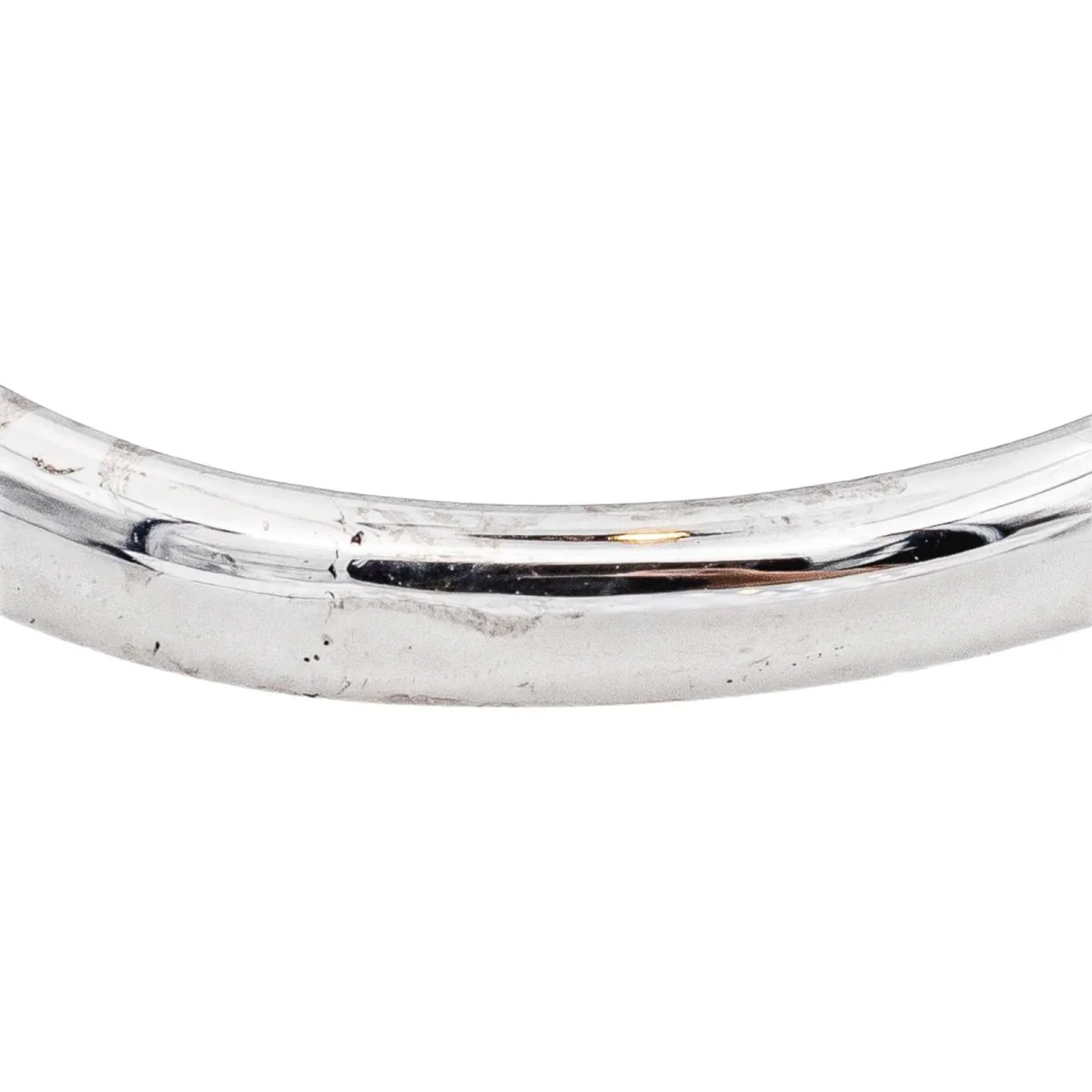 Bague Solitaire en or blanc, saphir et diamants - Image 8