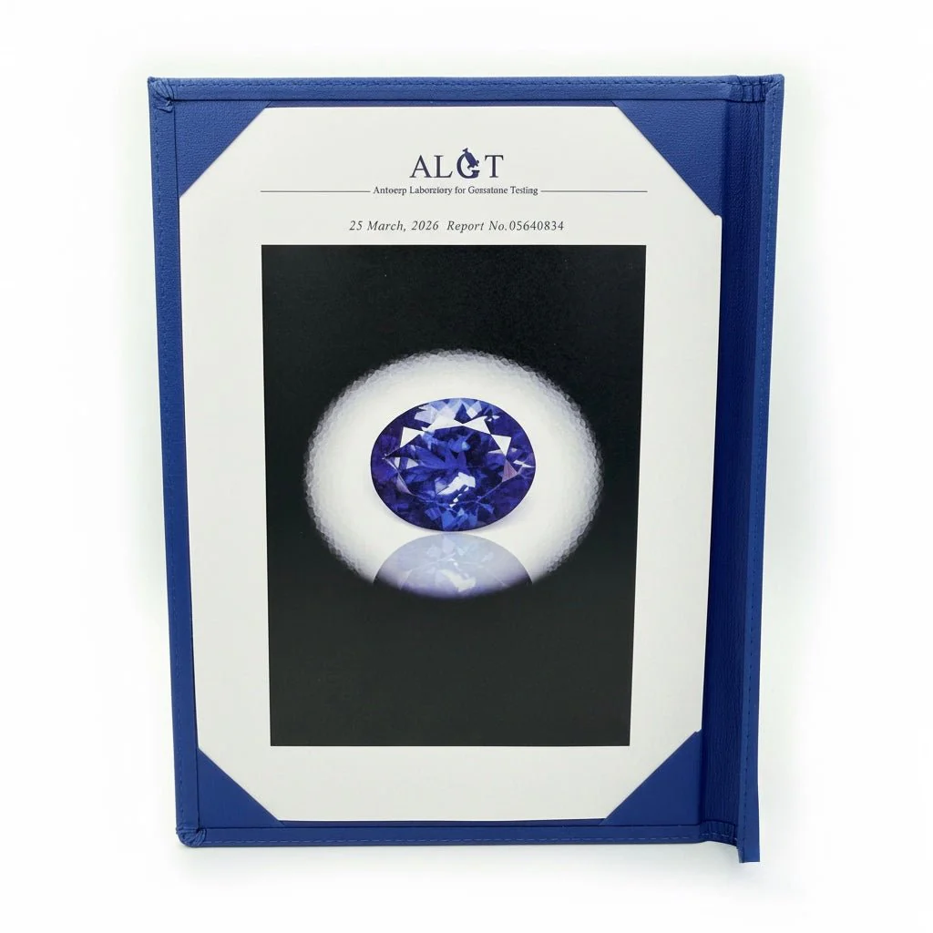 Bague Dôme en or blanc, tanzanite et diamants - Image 7