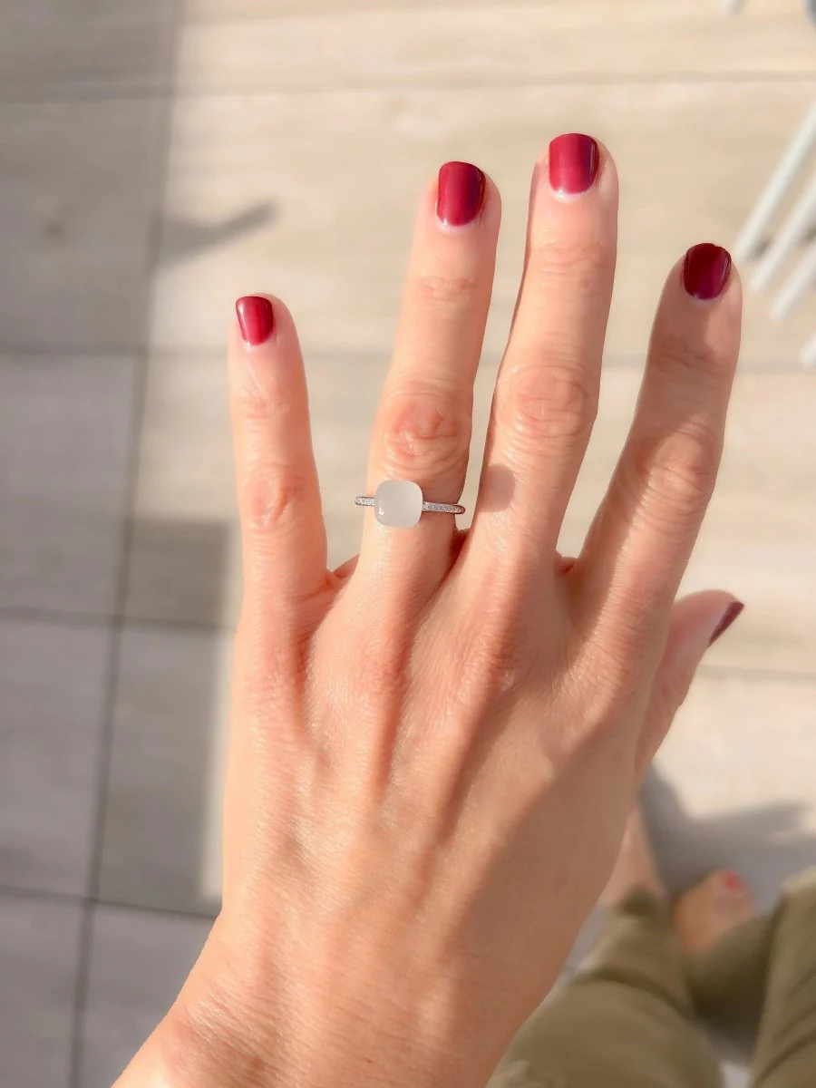 Bague or gris de la maison Pomellato,modèle Nudo - Image 8