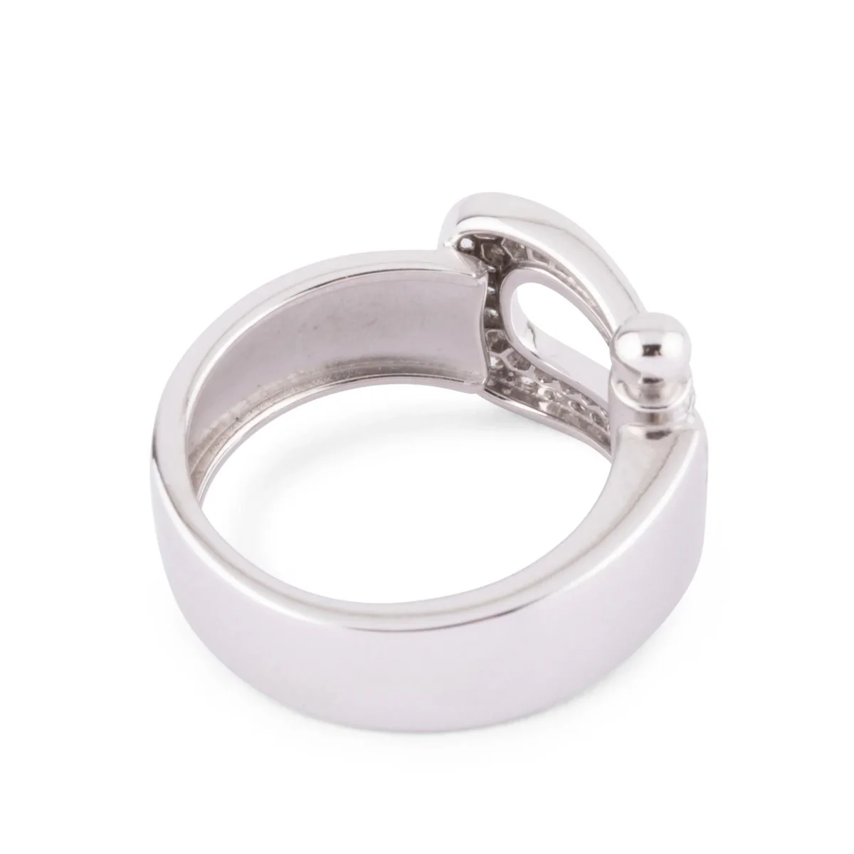 Bague or gris et diamants Fred Force 10 - Image 5