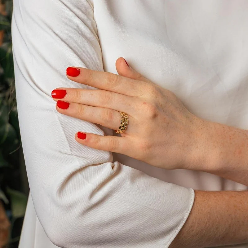 Bague en or jaune - Image 2