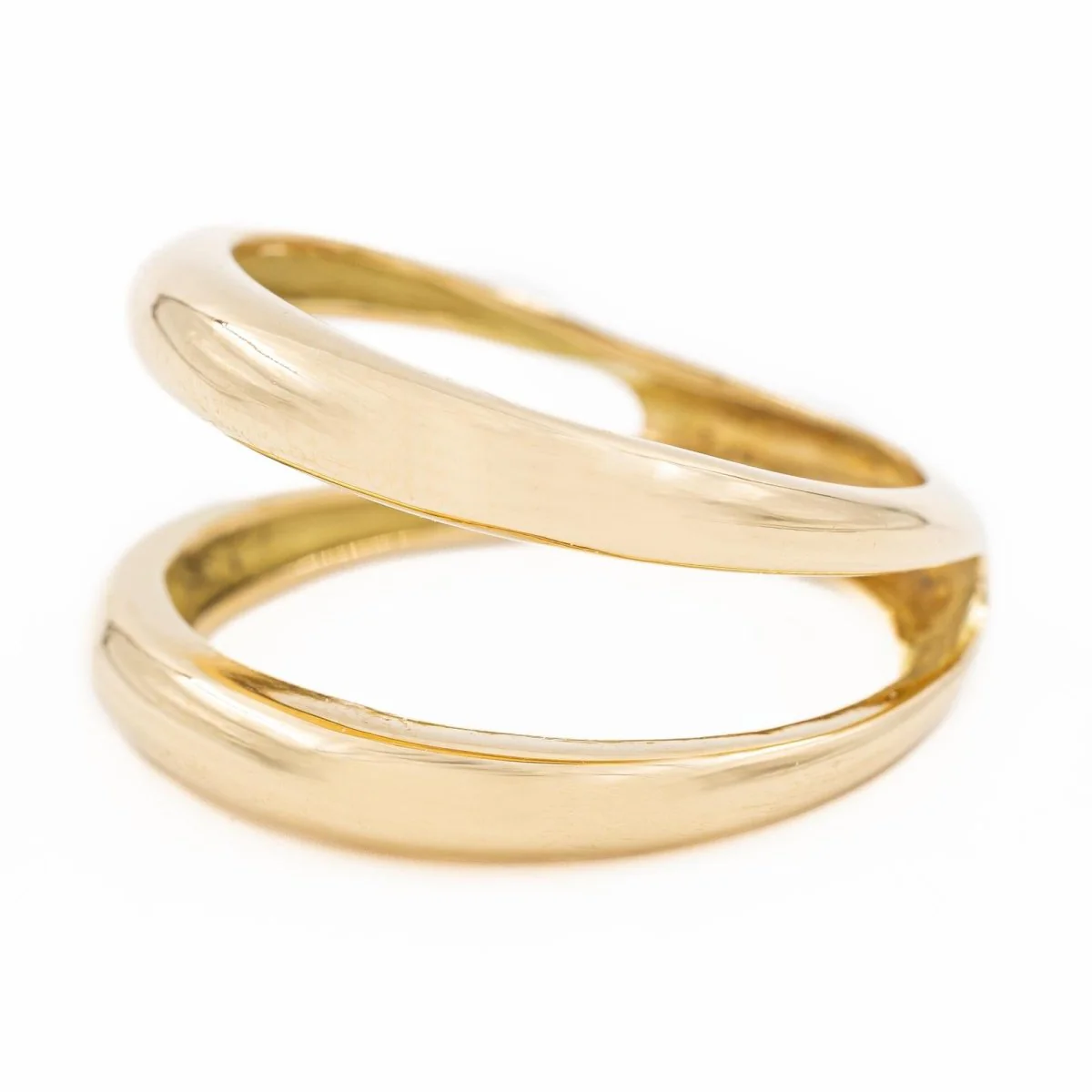 Bague Jonc en or jaune - Image 2