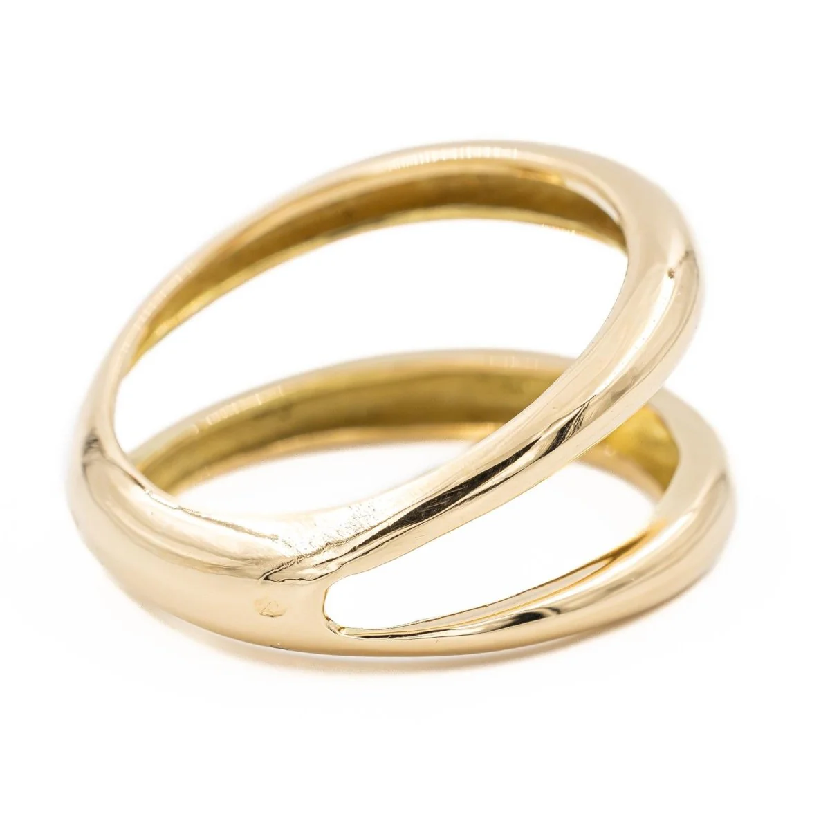 Bague Jonc en or jaune - Image 4